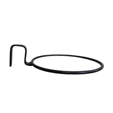 Imagem de Suporte Anel de TRELIÇA para Vaso Autoirrigável da Raiz Preto N3 MÉDIO