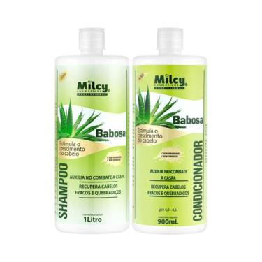 Imagem de Kit Shampoo Condicionador Babosa Milcy - Milcy