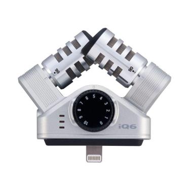 Imagem de Microfone Zoom Iq6 Stereo Silver