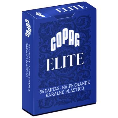 Imagem de Baralho De Cartas De Plástico Elite Single Deck Copag