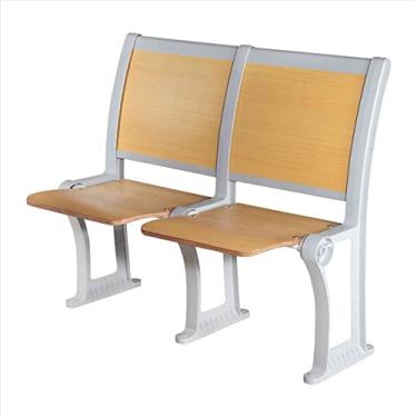 Imagem de Cadeiras de fileira de liga de alumínio cadeiras de fileira de auditório escada escolar sala de aula sala de reuniões cadeiras conjuntas