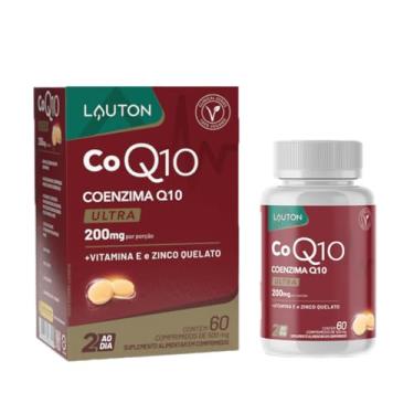 Imagem de Coenzima Q10 - 200mg 60 Capsulas Coq10 Ubiquinona Lauton Nutrition