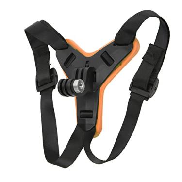 Imagem de Montagem De Alça De Queixo Para Capacete De Motocicleta, Alça De Montagem De Queixo De Capacete Ajustável, Kit De Montagem De Suprimentos De Montagem De Alça Para 7 6 5 - Suporte(laranja)