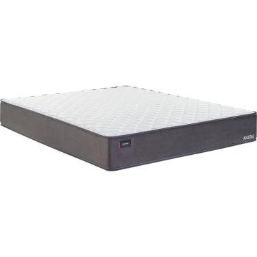 Imagem de Colchão Super King 193x203x26cm Molas Superlastic Nassau Mannes Branco/Cinza