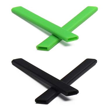 Imagem de Mryok — Substituição para óculos de sol Oakley Straight Jacket 2007 – Opt, Dark Green & Black, One Size