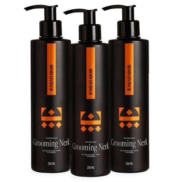Imagem de Kit 3 Grooming Modelador Capilar Nerk Embaixador 250Ml