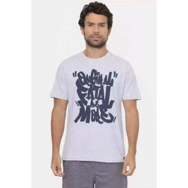 Imagem de Camiseta Fatal Surf Regular Logo Sil Cotton Original Be More-Masculino