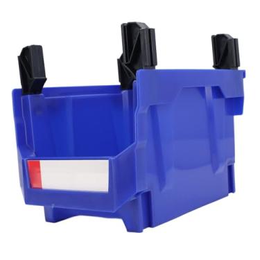 Imagem de Caixa Organizadora de Garagem, Caixa de Armazenamento Montada na Parede 2 Em 1, Material Plástico Resistente, Fácil de Instalar, Leve e Portátil, Amplas Aplicações Com