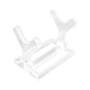 Imagem de Esquirla Suporte de exibição de isca de pesca, prateleira decorativa ao ar livre para loja de pesca, economia de espaço, mesa, suporte de exibição de isca de, Limpar L