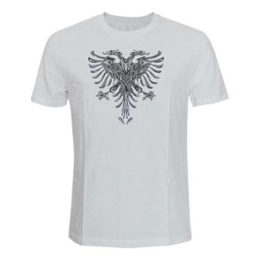 Imagem de Camiseta Cavalera Indie Águia Puxadinho Branca Masculina-Masculino