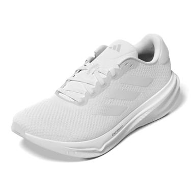 Imagem de adidas Tênis feminino Supernova Stride, Branco/Zero Metálico/Branco Cristal, 8.5