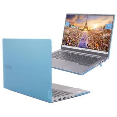 Imagem de mCover A capa é compatível apenas com notebooks Lenovo ThinkBook 14 G6/G7 Series 2023 ~ 2025 de 14 polegadas (não funciona com outros modelos Lenovo) - Aqua
