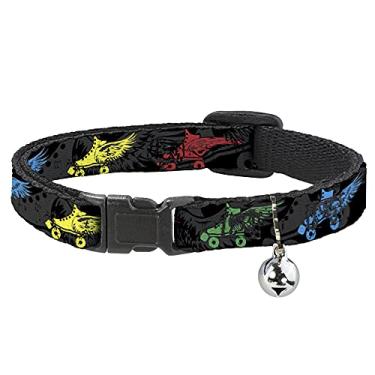 Imagem de Patins de proteção para gatos preto e cinza, multicolorido, 20 a 30 cm de largura