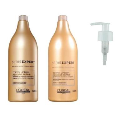 Imagem de Kit Shampoo E Condicionado Loréal Absolut Repair - Loreal