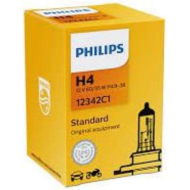 Imagem de Lâmpada Philips H4 12V 55/60W - Modelo 12342C1