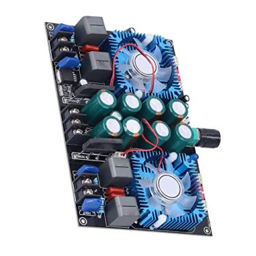 Imagem de Placa Amplificadora de Potência Digital, Módulo de Amplificação de áudio de 2 Canais Com Ventilador de Resfriamento, Resistor SMD, Potência de Saída de 420 W para Home Theaters,