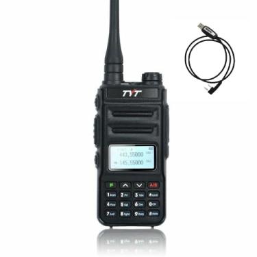 Imagem de TYT TH-UV88 Rádio bidirecional Dual Band VHF/UHF Walkie Talkie com cabo de programação e software