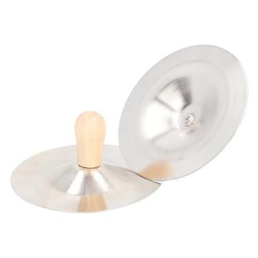 Imagem de Mini Pratos de Dedo para Marcha, Instrumento Musical de Percussão Manual para Instrumentos Musicais e Brinquedos, 2 Peças