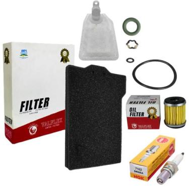 Imagem de Troca Filtros, Vela Fazer 250/ Lander 250 Gasolina Até 2015 - VALFLEX/