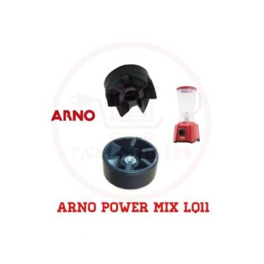 Imagem de Kit Arraste do Copo e Motor Liquidificador Arno Power Mix LQ11