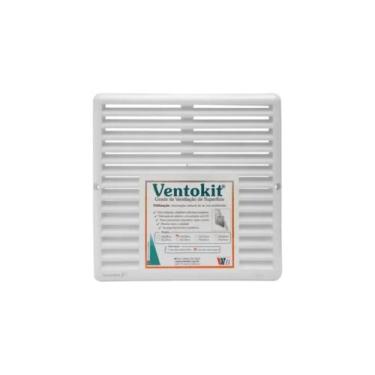 Imagem de Grade De P/ Ventilação 19x19 Cm Anti-inseto Ventokit - WDB