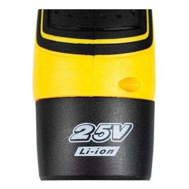 Imagem de Parafusadeira Furadeira 02 Bateria 25v 148 Pcs Profissional - Nakasaki