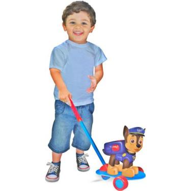 Imagem de Boneco Patrulha Canina De Empurrar Chase Paw Patrol - Líder Brinquedos
