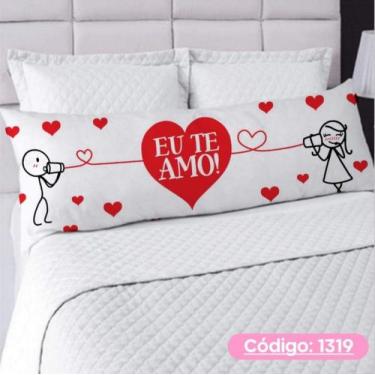 Imagem de Capa De Travesseiro De Corpo Fronha Xuxão Ziper Personalizado 1.25x0.4