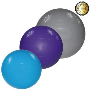 Imagem de Kit 3 Bola Suiça Pilates Yoga Abdominal 55Cm 65Cm 75Cm - Infinity