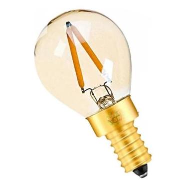 Imagem de Lâmpada Led Bolinha G40 1w 220v E12 Ambar Dimer - JBILL, 220V