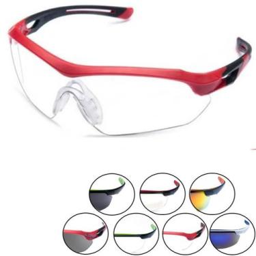 Imagem de Oculos Sol Ciclismo Bike Proteçao Uv 400 Corrida Volei Esportivo Mtb S