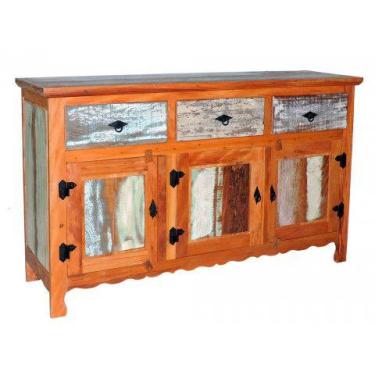 Imagem de Balcão Arcais Armario Buffet 1,5 metro Madeira Demolição Peroba Rosa P