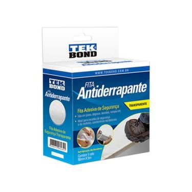 Imagem de Fita Antiderrapante Tekbond Transp 50Mmx5M Blister