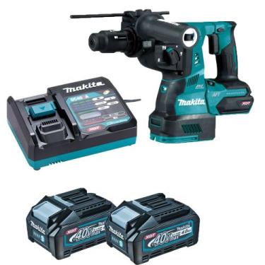 Imagem de Martelete Comb. SDS Plus 40V XGT HR004 2x 4.0Ah Makita 110v