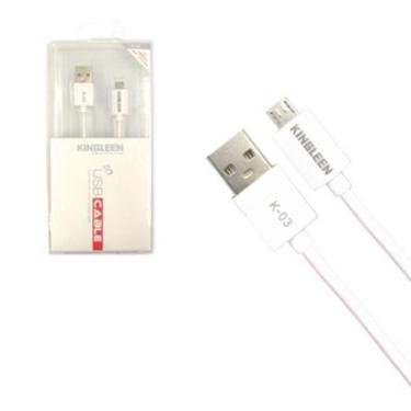 Imagem de Cabo V8 Micro USB Rápido Compatível Com Android Original 1M Kingleen K