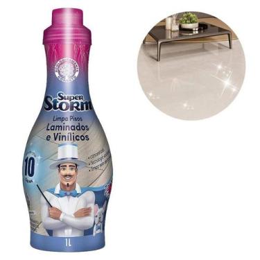 Imagem de Limpa Pisos Laminados e Vinílicos 1 Litro Super Storm FM051 PULVITEC