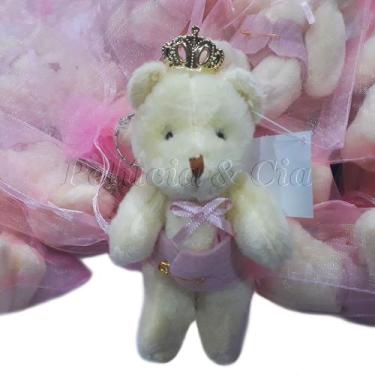 Imagem de Mini Ursinha Ursa Princesa / Principe De Pelúcia 10cm - Unidade - PELU