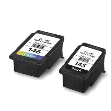 Imagem de Kit Cartucho Compatível Canon MG2910 PG-145 e CL-146 - ValeChrom