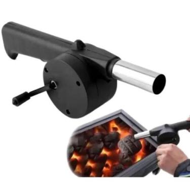 Imagem de Soprador para churrasqueira manual 9610010 - CORNETA