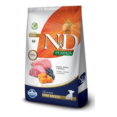 Imagem de Ração P/caes Filhotes N&d Pumpkin Cordeiro Mini 2,5kg - Farmin@