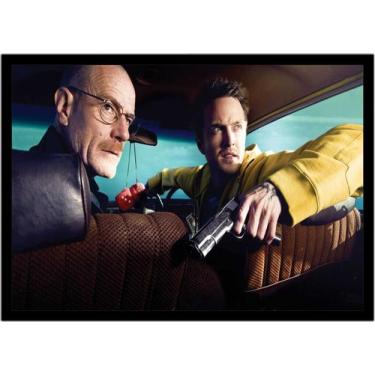 Imagem de Quadro Decorativo Cinema Séries Breaking Bad Filmes Quartos Salas Com 