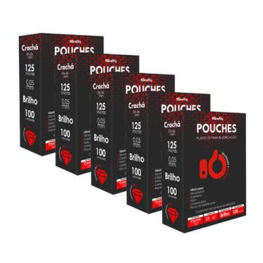 Imagem de Plastico Plastificação 500 Grafity crachá (59x86mm) 0,05mm 125 Micras