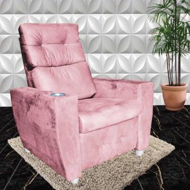 Imagem de  Poltrona Do Papai e Mamae Magazine - Beatriz Decor , ROSA