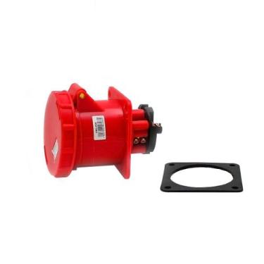 Imagem de Tomada Embutir Vermelha 3p+t 63a 6h 380/415v N4546 - 000021