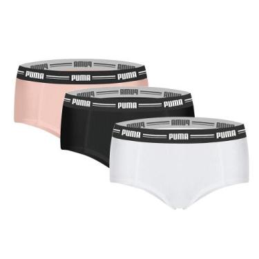 Imagem de Kit 2 Calcinhas Boxer Feminina Modal Com Toque Macio Adulta - Selene, 