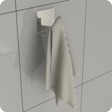 Imagem de Gancho Adesivo 3m Inox De Parede Cabide Autocolante DF - HomeDecor