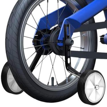 Imagem de Rodinha Lateral Bike Infantil Roda Reforçada Regulável Aro 20 16 14 12