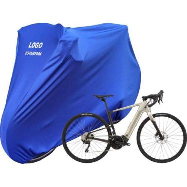 Imagem de Capa Anti Risco Bike Cannondale Topstone Neo Carbon 4 Speed - Mz, Azul