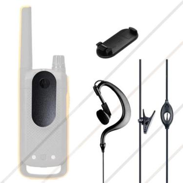 Imagem de Fone de ouvido microfone P1 + Clip de cintura para talkabout T210br T4