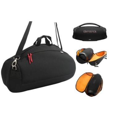 Imagem de Bolsa Mala Case Para Boombox Aiwa Plus Com Bolso Pronta Entrega - NEO 